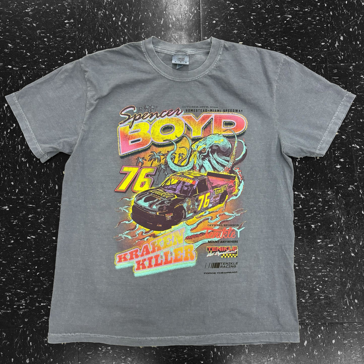 Limited Edition Spencer Boyd x Tenikle Nascar T-Shirt (Vorbestellung)